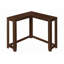Table d'appoint, console, vestibule, étroit, d'angle, salon, chambre à coucher, stratifié brun, contemporain, moderne-1977264118