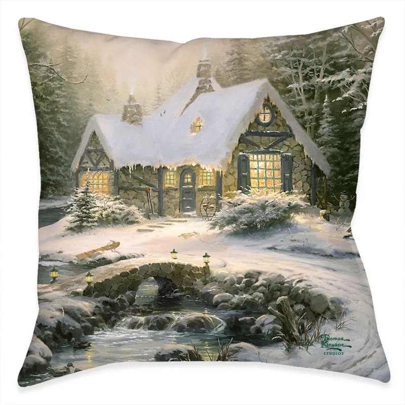Coussin décoratif Thomas Kinkade
