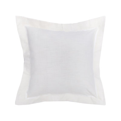 Frost Flange Throw Pillow