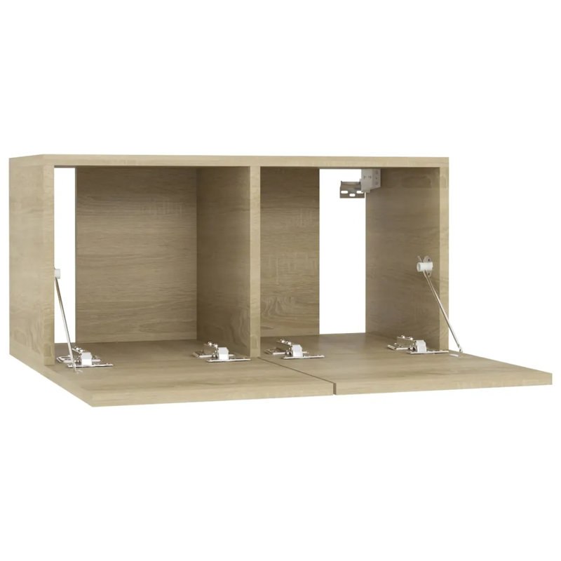 Gildea Unfinished TV Stand for TVs up to 50", Sonoma Oak