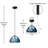 10.25"W Stained Glass Traditional Dome Shade Pendant-475500074