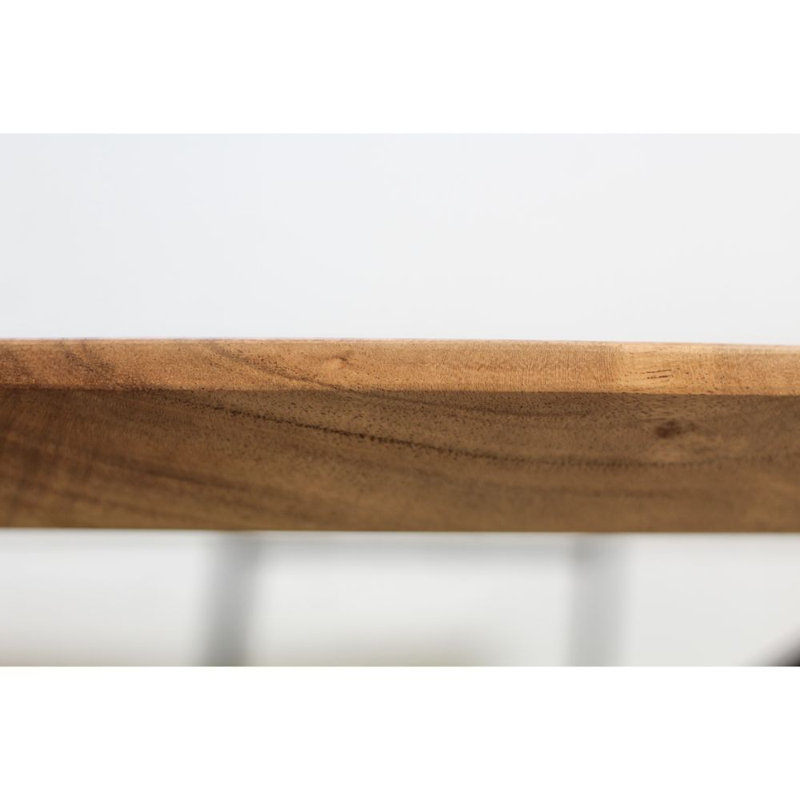 Nickolette Solid Wood Table Top, Natural, 3cm H x 120cm W x 120cm D