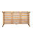 Clara Patio Acacia Wood Loveseat Sofa With Removable Cushions