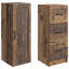  Cabinet Set 2 Pcs Engineered Wood Storage Home Office Organizer Utility-1234253884