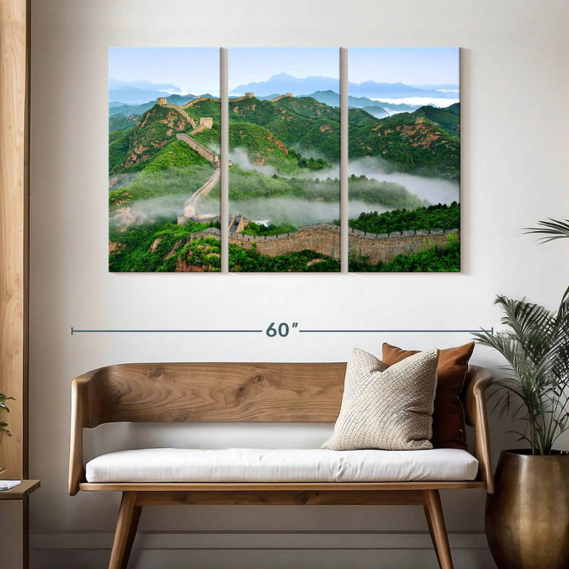 Sebbie Misty Great Wall, 32" H x 50" W