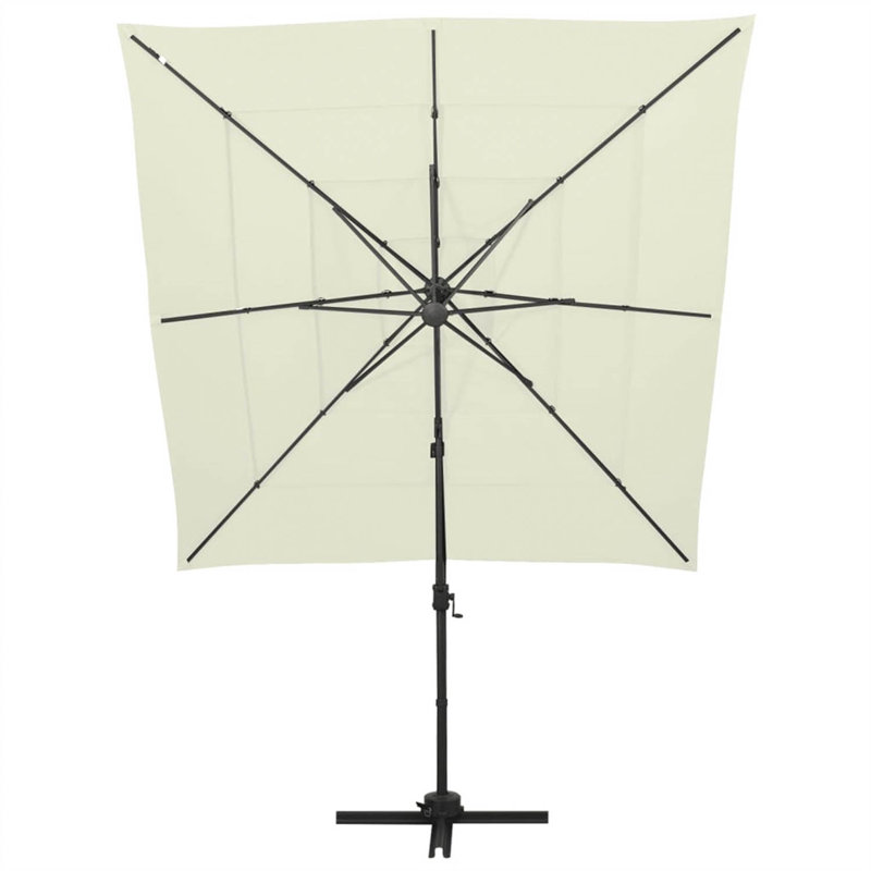 Castiel 250cm Parasol, Beige