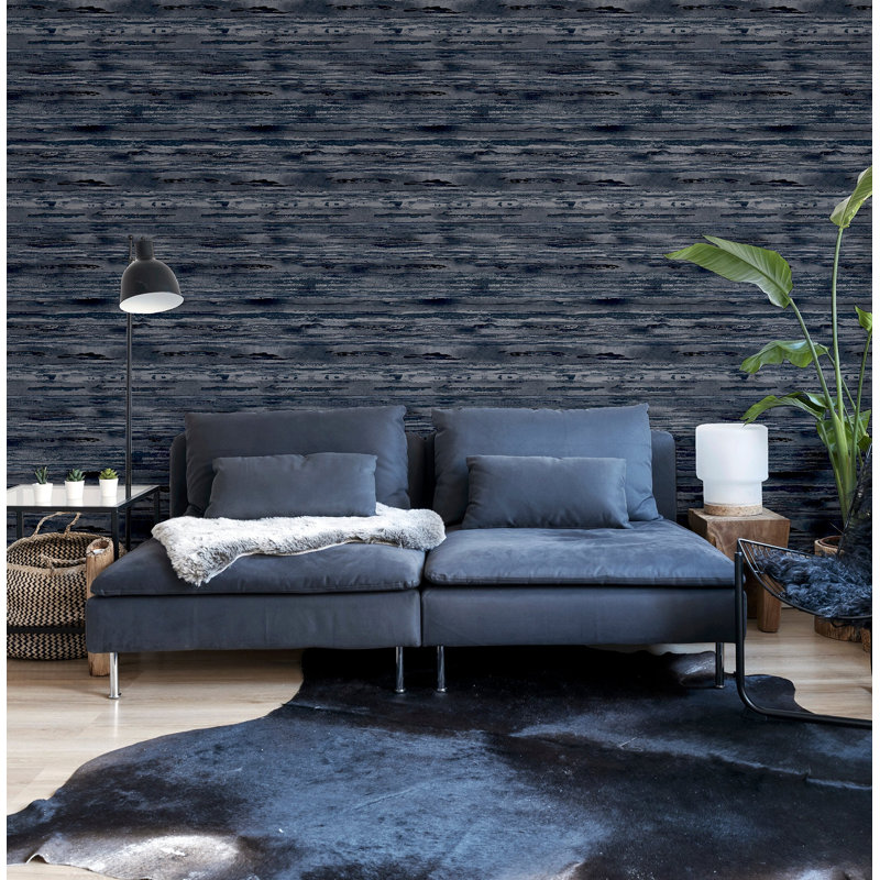 Papier peint Philomena, Bleu
