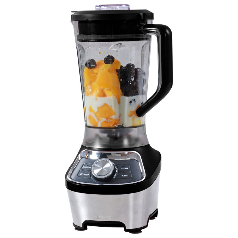Kenmore Countertop Blender - Electric Mixer for Smoothie, Milkshake, Ice Crush with Pulse Function