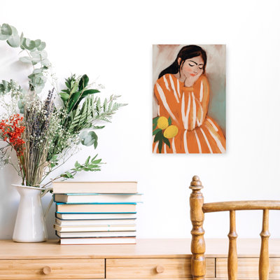 Lemon Dreams Contemporary Wall Art Print