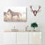 Horses In The Mist - Wrapped Canvas-56633623