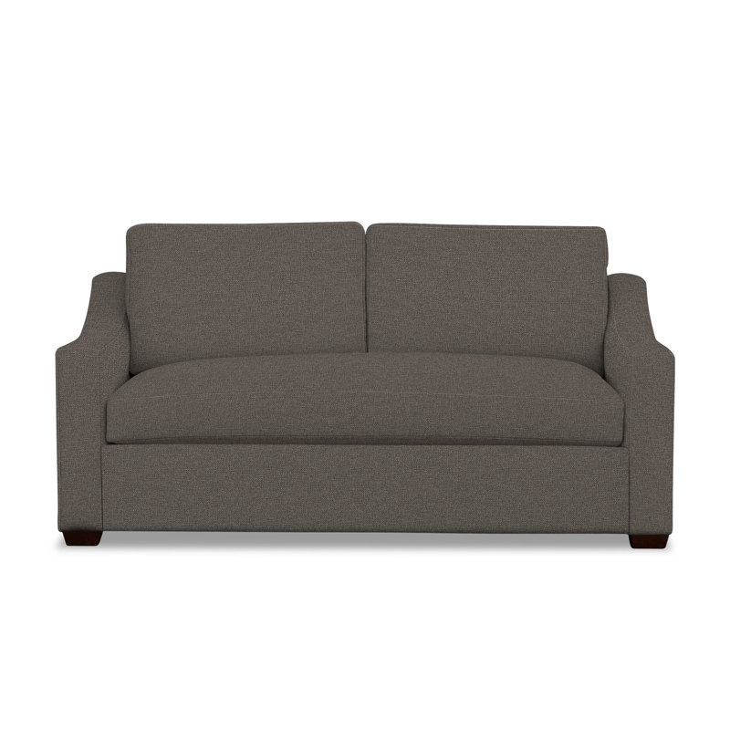 Cranbrook Upholstered 78'' Sofa, Drusky Charcoal Sustain® Basketweave