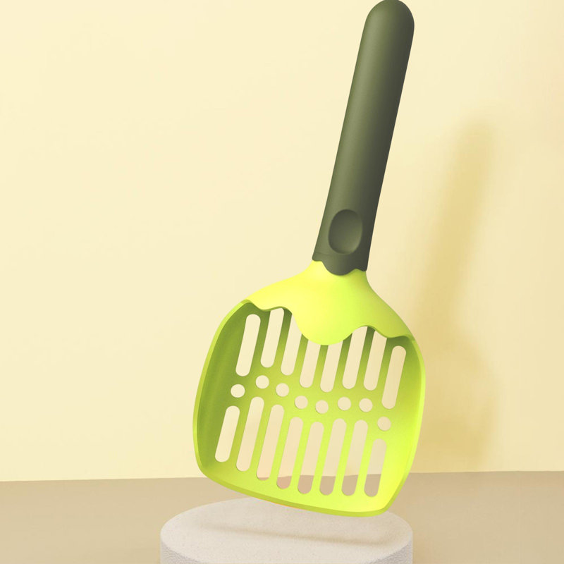 Litière pour chat avec trous fins 7-8mm, 10,24x4,33 pouces, vert, Vert