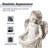 21"H MGO Angel Garden Statue with Birdfeeder
