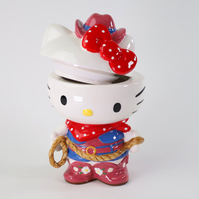 Pot à biscuits Hello Kitty Cowgirl
