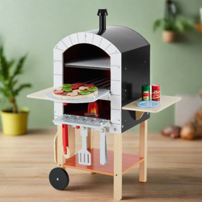Spielwagen & -stand Pizzaofen