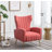 Milana 27" Wide Velvet Wingback Chair-883304314
