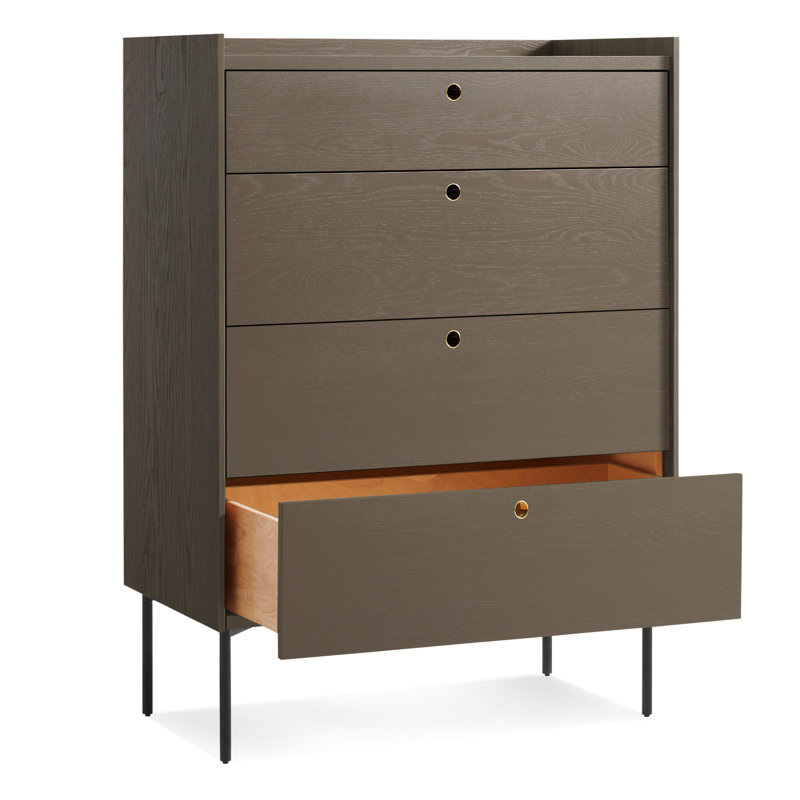 Peek 4 - Drawer Dresser, Dark Olive