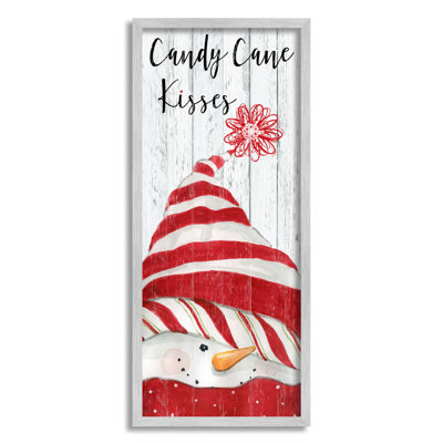 " Candy Cane Kisses Phrase " by Carol Robinson