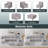 Reversible Flexible Combination Modular Sectional-459429295