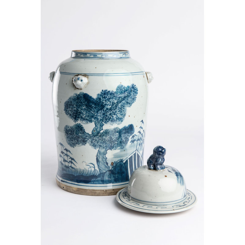 Pot en porcelaine 19 po Zen