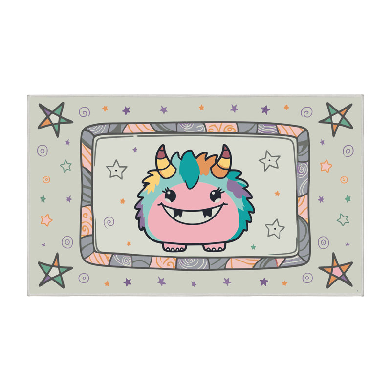 Tapis de vacances d'Halloween The Holiday Aisle®, Rectangulaire 8 pi x 10 pi