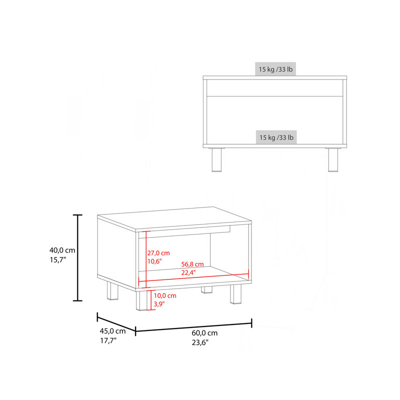 2Pc Living Room Set Millville, Living Room, White
