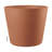 Raesha 15" Round Planter | Light Shock Resistant Durable Plastic | Indoor/outdoor Round Pot For Patio/porch | Drain Plug | Trendy Planter For Plants, Flowers, Garden-1253633459