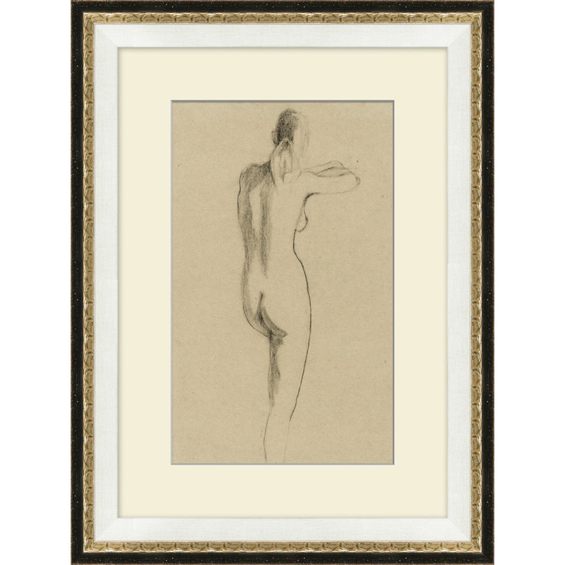 Charcoal Nude 1 Print