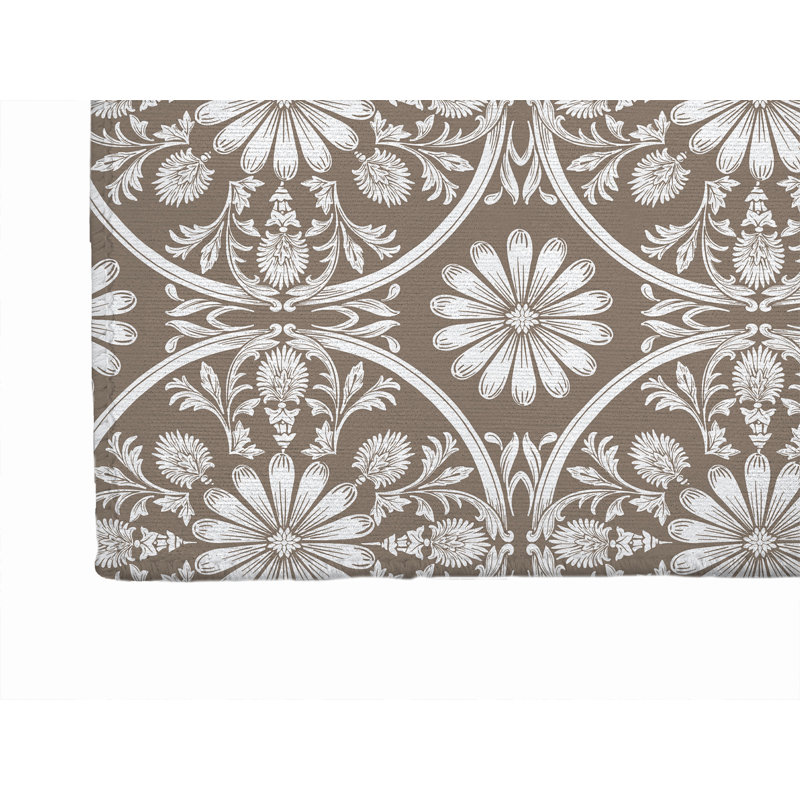 Daisy Tile Outdoor Area Rug, Rectangle 3' x 5'