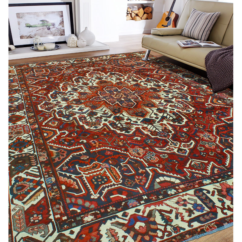Fine Vintage Erkin Red Rug