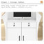 Modern Rectangular Manufactured Wood Reception Desk-1641209142