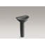 Parigi® Ceramic 20" Pedestal Bathroom Sink-604349587-639460967