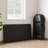 Folding Table, Portable Folding Card Rectangle Table With Sturdy Metal Frame, PU Leather Upholstered Foldable Table-783832518