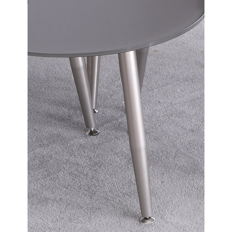 Table basse en verre Weronika, Gris