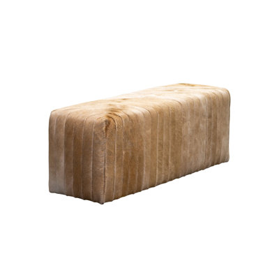Bryant Upholstered Hair On Hide Bench