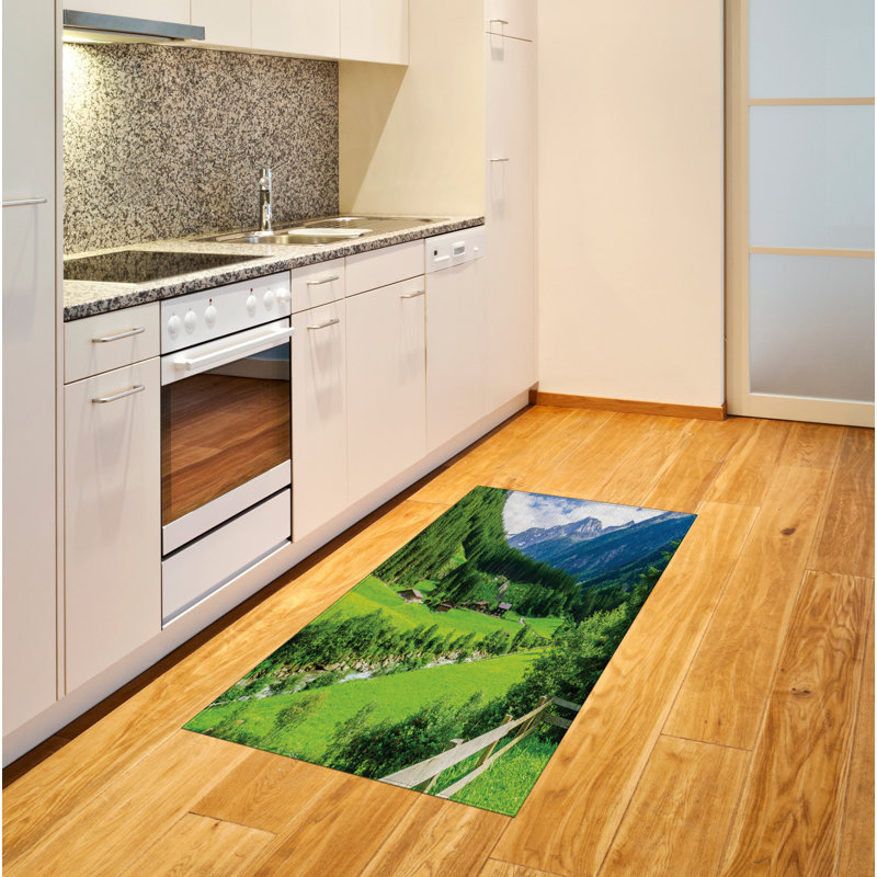 Mountain Nature High Density Long Fiber Poly Threads Decorative Area Rug Carpet, Rectangle 2'7" x 5'