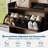 Shoe Cabinet for Entryway with 3 Flip Drawers, Freestanding Shoe Organizer with Metal Legs for Hallway Storage-2127278973