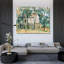 Art sur toile tendu avec galerie Alcott Hill® Cezanne, Paul: House and Trees-1922191954
