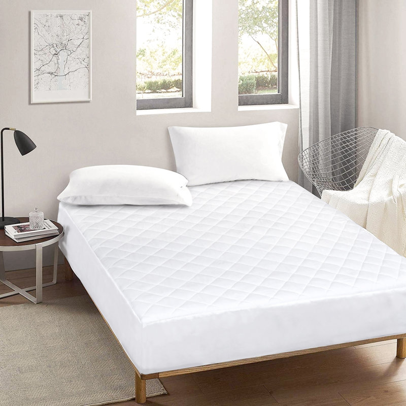 Hypoallergenic Fitted Quilted Mattress Protector, Super King (6')