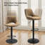 Licon Height Adjustable Swivel Bar Stool-1489772950