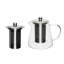 Théière en verre avec infuseur amovible, ensemble de 2 (18,6 oz + 25,4 oz)