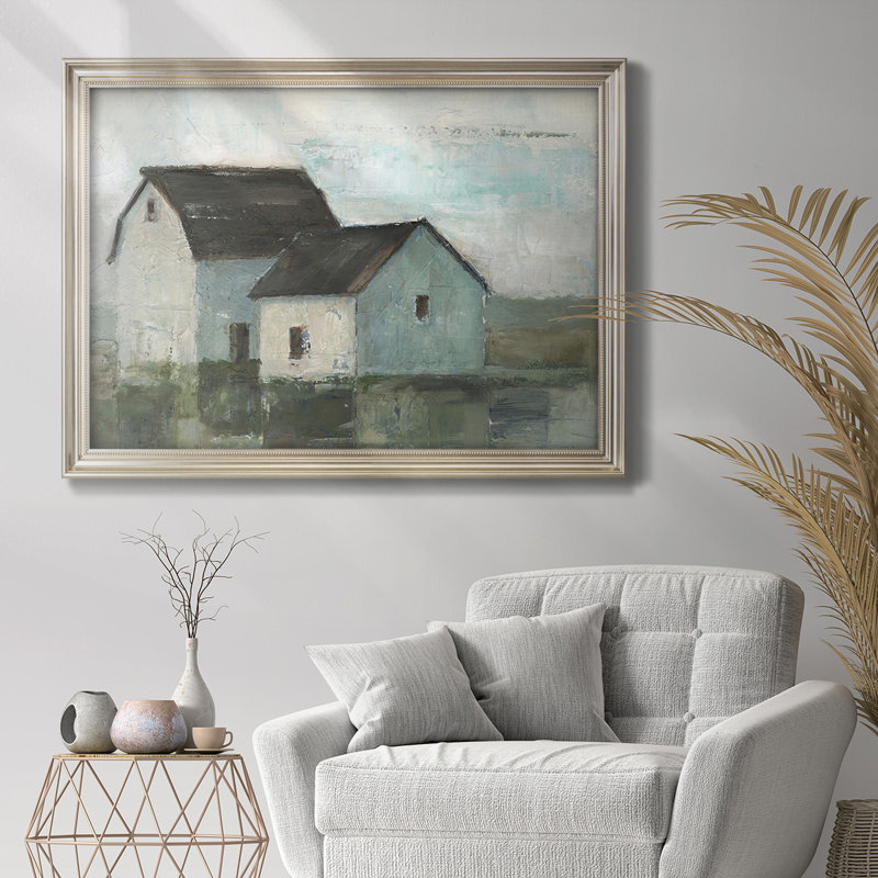 Barn At Sunset II - Barn At Sunset - reproduction d'art sur toile, L 25 po x H 21 po