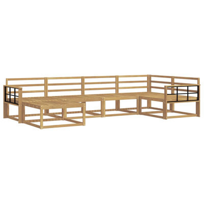 327cm Wide Patio Sectional Set