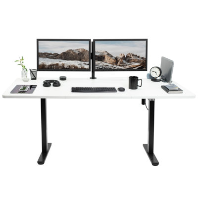 Adjustable Height Steel Standing Desk