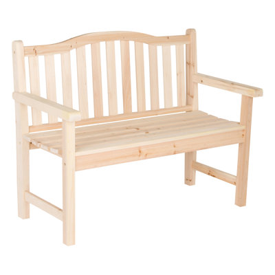 Susila 44.75" Outdoor Patio Garden Bench by Red Barrel Studio