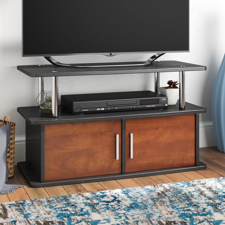 TV Stand 63 Inch, 3-Tier Wood TV Cabinet, Entertainment Center, Media  Console Table with Storage for Living Room, Cherry