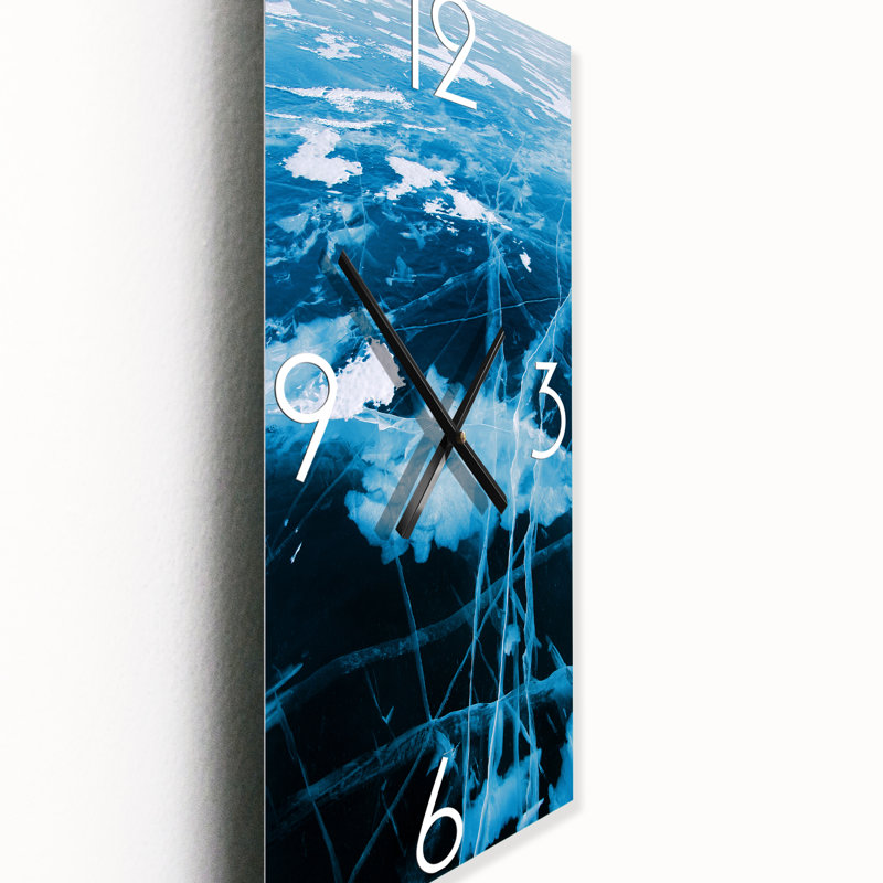 Horloge murale Ice Structure I, Grand