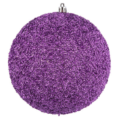 Beaded Solid Ball Ornament