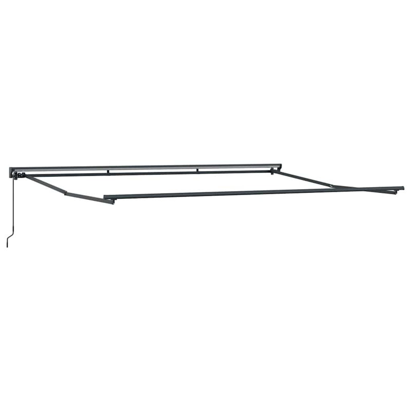Awning Frame Retractable Anthracite, 450cm W x 300cm D, Anthracite