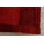 Tapis de couloir unique en laine noué à la main nouvel âge rouge 2 pi 11 po x 6 pi Shabbona